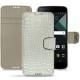 Housse cuir Blackberry DTEK60 - Crocodile milk