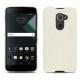 Blackberry DTEK60 leather case - Ivoire ( Sleek P C12 - White ) 