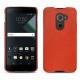 Capa em pele Blackberry DTEK60 - Papaye ( Pantone 180C ) 