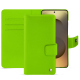 Funda de piel para cartera Samsung Galaxy S26 Ultra - Vert fluo ( Pantone #00ab5f ) 