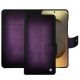 Samsung Galaxy S26 Ultra leather wallet case - Violet Patine