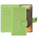 Samsung Galaxy S26 Ultra leather wallet case - Vert olive PU ( Pantone #a7c58e )