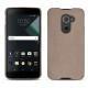 レザーケース Blackberry DTEK60 - Taupe vintage ( Pantone 7530C ) 