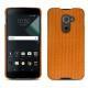 Custodia in pelle Blackberry DTEK60 - Abaca arancio