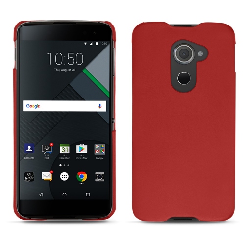Capa em pele Blackberry DTEK60Rouge ( Nappa - Pantone #d50032 ) 