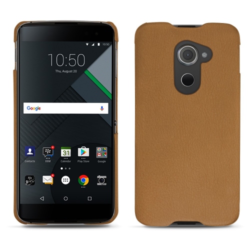 Housses, étuis et coques prestige en cuir pour Blackberry DTEK60Castan esparciate ( Pantone #824F2A )