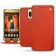 Huawei Mate 9 Pro leather case - Papaye ( Pantone 180C ) 