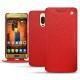 Funda de piel Huawei Mate 9 Pro - Tomate ( Pantone 187C ) 