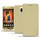 Huawei Mate 9 Pro leather case - Beige PU