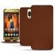 Funda de piel Huawei Mate 9 Pro - Marron PU