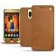 Huawei Mate 9 Pro leather case - Mandarine vintage ( Pantone 165C ) 