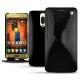 Housse cuir Huawei Mate 9 Pro - Onyx ( Bologna Hi Gloss - Black ) 