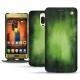 Capa em pele Huawei Mate 9 Pro - Vert Patine