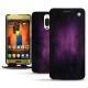 Funda de piel Huawei Mate 9 Pro - Violet Patine