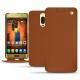 Funda de piel Huawei Mate 9 Pro - Marron ( Nappa - Pantone 1615C ) 