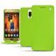 Capa em pele Huawei Mate 9 Pro - Vert fluo