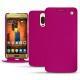 Housse cuir Huawei Mate 9 Pro - Rose fluo