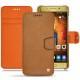Funda de piel Huawei Mate 9 Pro - Mandarine vintage ( Pantone 165C ) 