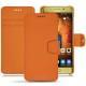硬质真皮保护套 Huawei Mate 9 Pro - Orange PU