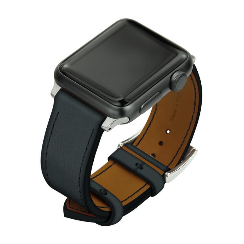 Bracelete em couro para relógio Apple Watch - Griffe 1 Bracelete em couro para relógio Apple Watch - Griffe 1