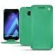 Housse cuir Samsung Galaxy A5 (2017) - Menthe vintage ( Pantone 562C ) 