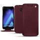 Capa em pele Samsung Galaxy A5 (2017) - Lie de vin ( Pantone 5115C ) 