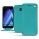 Custodia in pelle Samsung Galaxy A5 (2017) - Bleu fluo