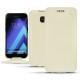 Custodia in pelle Samsung Galaxy A5 (2017) - Blanc escumo
