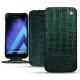 Funda de piel Samsung Galaxy A5 (2017) - Crocodile pino