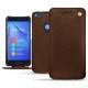 Housse cuir Huawei P8 Lite (2017) - Châtaigne ( Pantone 476C ) 