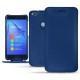 Huawei P8 Lite (2017) Lite leather case - Bleu Océan PU