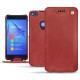 Huawei P8 Lite (2017) Lite leather case - Cerise vintage ( Pantone 185C ) 
