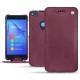 Custodia in pelle Huawei P8 Lite (2017)  - Prune vintage ( Pantone 512C ) 