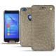 Funda de piel Huawei P8 Lite (2017)  - Autruche desert