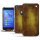 Huawei P8 Lite (2017) Lite leather case - Doré Patine