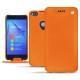 Capa em pele Huawei P8 Lite (2017)  - Orange fluo