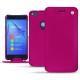 Huawei P8 Lite (2017) Lite leather case - Rose fluo