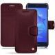 Funda de piel Huawei P8 Lite (2017) - Lie de vin ( Pantone 5115C ) 