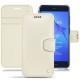 Funda de piel Huawei P8 Lite (2017) - Ivoire ( Sleek P C12 - White ) 