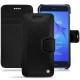 Funda de piel Huawei P8 Lite (2017) - Ebène ( Sleek P C12 - Black ) 