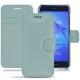 Huawei P8 Lite (2017) leather case - Bleu Ciel PU