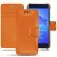 Custodia in pelle Huawei P8 Lite (2017) - Orange PU