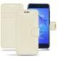 Housse cuir Huawei P8 Lite (2017) - Blanc PU