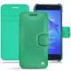 Capa em pele Huawei P8 Lite (2017) - Menthe vintage ( Pantone 562C ) 