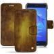 Huawei P8 Lite (2017) leather case - Doré Patine