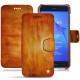 Housse cuir Huawei P8 Lite (2017) - Orange Patine