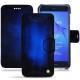 Housse cuir Huawei P8 Lite (2017) - Bleu Patine