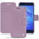 Housse cuir Huawei P8 Lite (2017) - Lilas ( Nappa - Pantone 2645U ) 