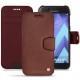 Housse cuir Samsung Galaxy A5 (2017) - Passion vintage ( Glutton - Red ) 