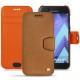 Lederschutzhülle Samsung Galaxy A5 (2017) - Mandarine vintage ( Pantone 165C ) 
